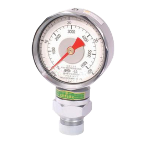 big head shockproof pressure meter gauge